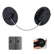 Kit com 2 Cadeados de Segurança com Senha 3 Dígitos Ideal para Geladeira, Armário, Freezer e Gavetas Kit com 2 Cadeados de Segurança com Senha 3 Dígitos Ideal para Geladeira, Armário, Freezer e Gavetas