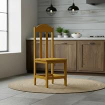 Kit com 2 Cadeiras De Jantar Madeira Maciça Safira