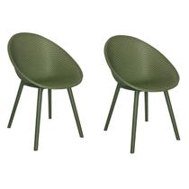 Kit com 2 Cadeiras para Jardim e Área Externa Drops