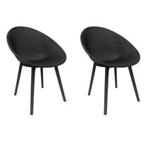 Kit com 2 Cadeiras para Jardim e Área Externa Drops