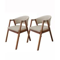 Kit com 2 Cadeiras para Sala de Jantar Ávila Kit com 2 Cadeiras para Sala de Jantar Ávila