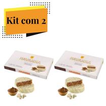 KIT COM 2 - Caixa Alfajores de Chocolate Branco Havanna 6 Unidades