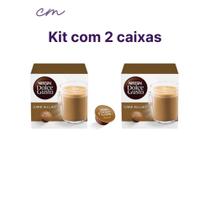 Kit Com 2 Caixas Cápsulas Café Au Lait Dolce Gusto Nestlé 10 Unidades
