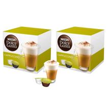 Kit com 2 Caixas Cápsulas Café Cappuccino Dolce Gusto Nescafe 10 Unidades