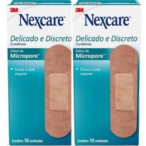 Kit com 2 Caixas de Curativo Micropore Nexcare 3M Kit com 2 Caixas de Curativo Micropore Nexcare 3M