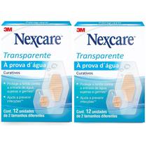 Kit com 2 Caixas de Curativo Nexcare a Prova D Agua