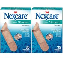 Kit com 2 Caixas de Curativo Nexcare Micropore 3M Kit com 2 Caixas de Curativo Nexcare Micropore 3M