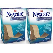 Kit com 2 Caixas de Fita Flexivel Nexcare 25MM X 4,5M