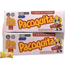 Kit com 2 caixas de Paçoca Rolha Paçoquita 2x100un