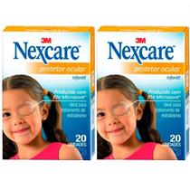 Kit com 2 Caixas de Protetor Ocular Infantil Nexcare Kit com 2 Caixas de Protetor Ocular Infantil Nexcare