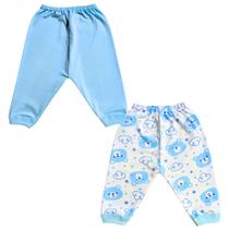Kit Com 2 Calças ( 1 Estampado 1 Liso )