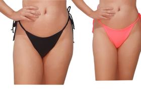 Kit com 2 Calcinha de Biquíni fio dental