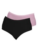 Kit com 2 Calcinhas Alta Dilady 203203 Plus Size Kit com 2 Calcinhas Alta Dilady 203203 Plus Size
