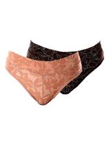 Kit com 2 Calcinhas Alta Olimpo Demillus 26639 Colorido