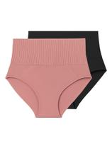 Kit com 2 Calcinhas Hot Pant Liz 70302 Colorido Kit com 2 Calcinhas Hot Pant Liz 70302 Colorido