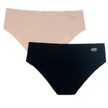 Kit com 2 Calcinhas Invisíveis Adulto Ajuste Suave DelRio Kit com 2 Calcinhas Invisíveis Adulto Ajuste Suave DelRio