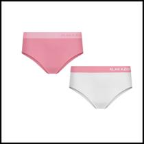 Kit com 2 Calcinhas Menina Alakazoo sem Costura Rosa/Branca Kit com 2 Calcinhas Menina Alakazoo sem Costura Rosa/Branca