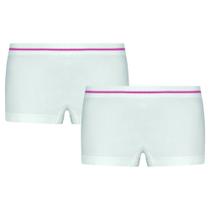 Kit com 2 Calcinhas Short Lupo Infantil Juvenil Sem Costura Menina Microfibra Lobinha Kit com 2 Calcinhas Short Lupo Infantil Juvenil Sem Costura Menina Microfibra Lobinha