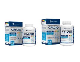 Kit com 2 Cálcio E Vitamina D3 S/Sabor 90 Cáps Biocêutica