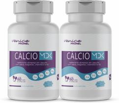 Kit Com 2 Cálcio MDK 60 Capsulas de 500mg Promel