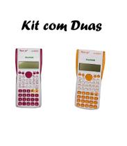 Kit com 2 Calculadora Científica 82MS-5C Cálculos 2-line