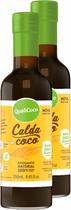 Kit Com 2 - Calda de Coco Vegana 250ml Qualicoco
