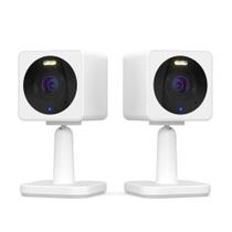 Kit com 2 Câmeras de Segurança WYZE Cam OG 1080p - Interna/Externa - Branca