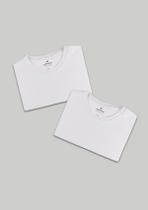 Kit Com 2 Camisetas Femininas Básicas