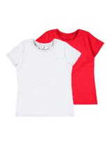 Kit com 2 Camisetas Infantil Menina Malwee 1000086761