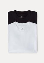Kit Com 2 Camisetas Masculinas Básicas Relaxed Hering Kit Com 2 Camisetas Masculinas Básicas Relaxed Hering