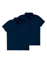 Kit com 2 Camisetas Polo Infantil Menino Malwee 1000111119