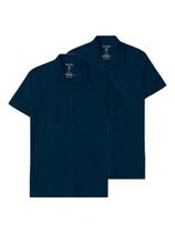 Kit com 2 Camisetas Polo Masculina Malwee 1000004429