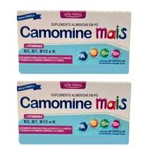 Kit com 2 camomine babyc mais 20 cápsulas arte nativa