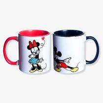 Kit com 2 Canecas Disney Minnie e Mickey 350ml 10025773 - Zona Criativa