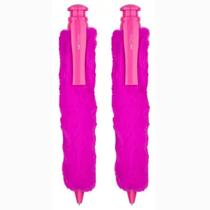 Kit com 2 Canetas de Pelúcia Gigante Infinity Plush - BRW - Kit com 2 Canetas de Pelúcia Gigante Infinity Plush - BRW -