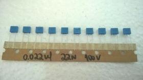 Kit Com 2 Capacitor Poliester 0,022uf 22nf 100v Epcos