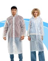 Kit com 2 Capas de Chuva Laurel EVA Impermeáveis Unissex Tamanho Único