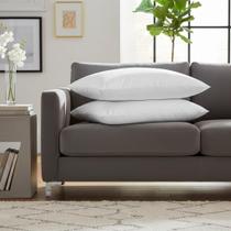 Kit com 2 Capas para Travesseiro em Algodão Malha cor Branco Buettner