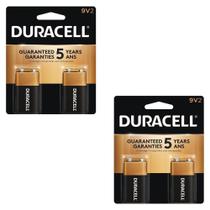Kit com 2 Cartelas de baterias 9V Alcalina Duracell - cartela c/2 - total 4 baterias Kit com 2 Cartelas de baterias 9V Alcalina Duracell - cartela c/2 - total 4 baterias
