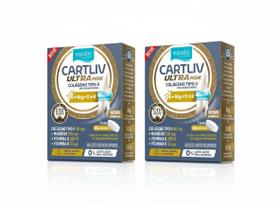 Kit Com 2 Cartliv Ultra Mdk Colágeno Equaliv Comprimidos 60 Magnésio Kit Com 2 Cartliv Ultra Mdk Colágeno Equaliv Comprimidos 60 Magnésio