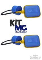 Kit com 2 chave boia regulador de nível (automática)cb-3012 25a 250v~ 1,2metros. margirius