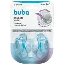 Kit com 2 Chupetas Comfort TAM 1 0-6 Meses URSINHO/ESTRELA Buba