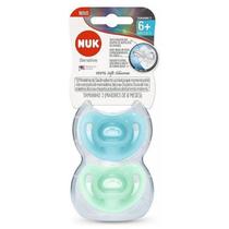 Kit Com 2 Chupetas Sensitive Soft Boy 6M+ - Nuk