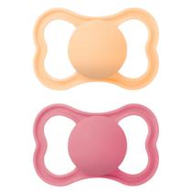 Kit com 2 Chupetas Supreme MAM 16m+ Rosa + Estojo CH90422