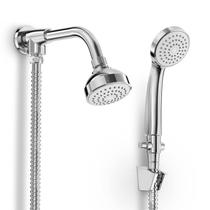 Kit com 2 Chuveiro 80 Mm com Desviador com Ducha Manual Smart Celite