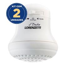Kit com 2 Chuveiro Elétrico Maxi Ducha Ultra 127v 5500W Lorenzetti