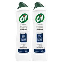 Kit com 2 Cif Cremoso Limpeza Milagrosa 450ml Kit com 2 Cif Cremoso Limpeza Milagrosa 450ml