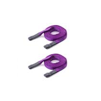 Kit com 2 Cinta de Elevação De Carga 4 Metros x 1 Tonelada - Roxa - JST Kit com 2 Cinta de Elevação De Carga 4 Metros x 1 Tonelada - Roxa - JST