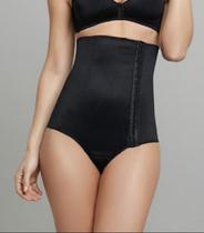 Kit com 2 Cinta Pós Cirúrgica com abertura Modeladora Pos Parto