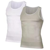 Kit com 2 Cintas Modeladoras Masculinas Bodyshaper Alta Compressão